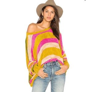 Free People All About You pullover striped sweater